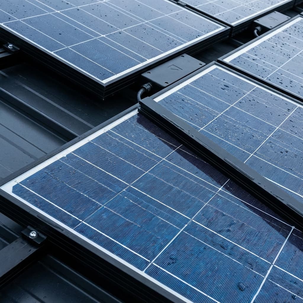 Solar installation process